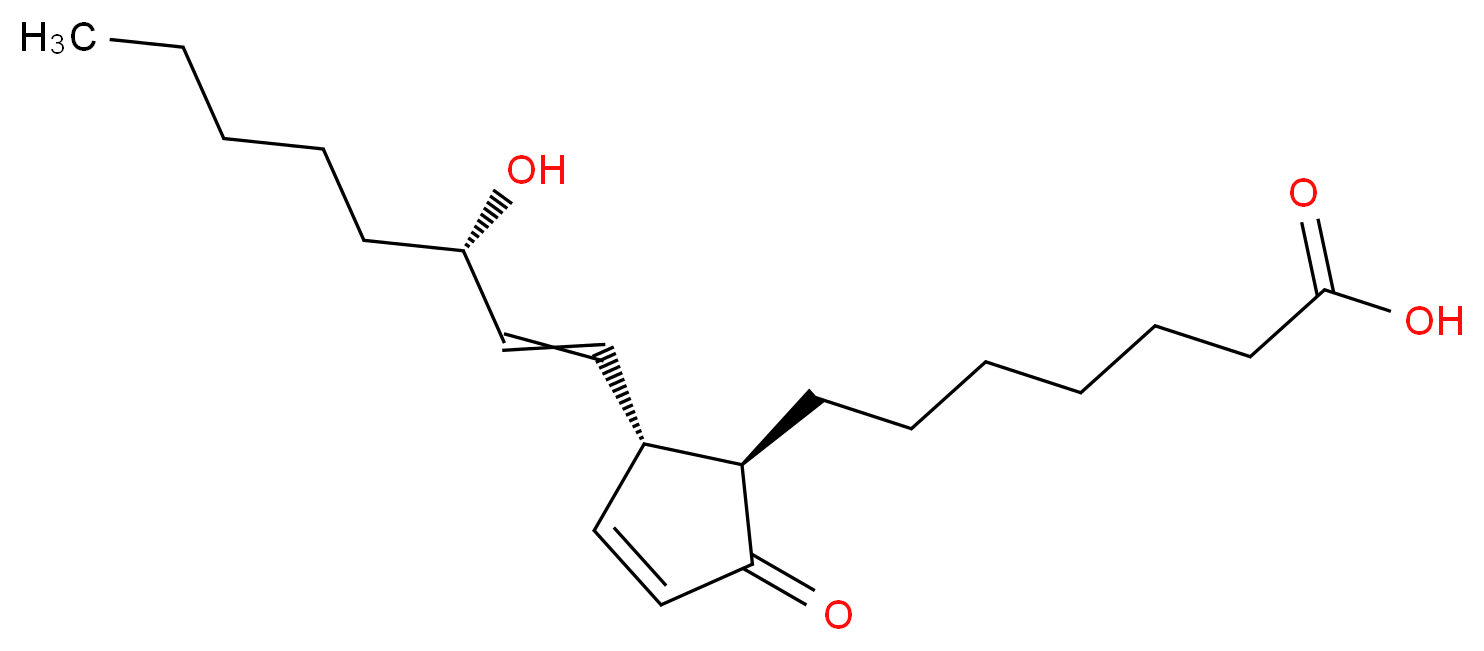 Prostaglandin A1_分子结构_CAS_14152-28-4)