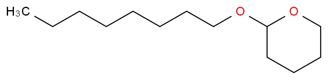 2-(octyloxy)oxane_分子结构_CAS_70690-19-6