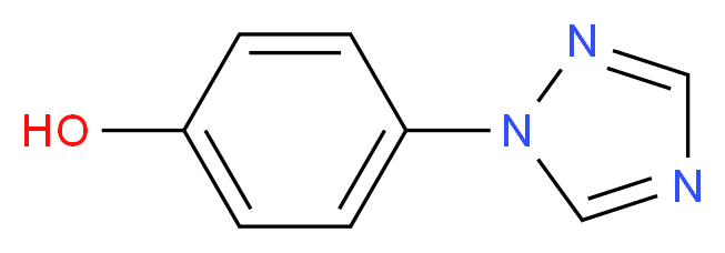 4-(1H-1,2,4-Triazol-1-yl)phenol_分子结构_CAS_68337-15-5)