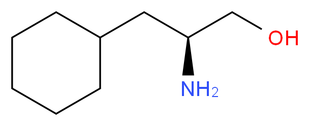 (2S)-2-amino-3-cyclohexylpropan-1-ol_分子结构_CAS_131288-67-0