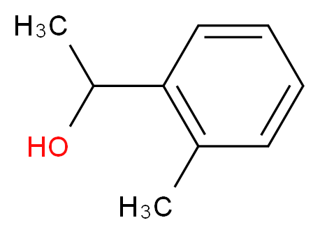 1-(2-methylphenyl)ethan-1-ol_分子结构_CAS_7287-82-3)