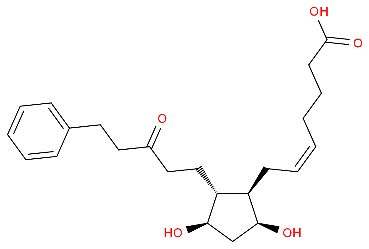 15-Keto Latanoprost Acid_分子结构_CAS_369585-22-8)