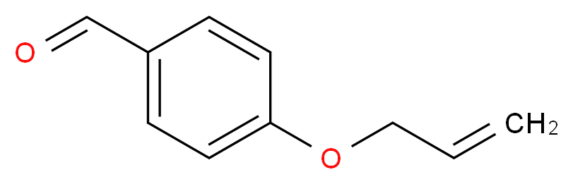 4-(prop-2-en-1-yloxy)benzaldehyde_分子结构_CAS_40663-68-1