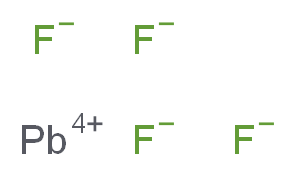 Lead(IV) fluoride 99%_分子结构_CAS_7783-59-7)