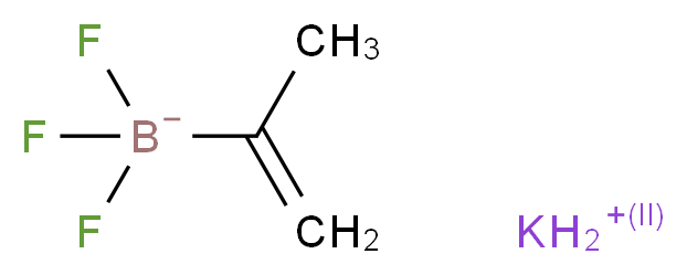 Potassium (prop-1-en-2-yl)trifluoroborate_分子结构_CAS_395083-14-4)