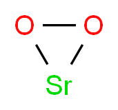 1,2-dioxa-3-strontacyclopropane_分子结构_CAS_1314-18-7