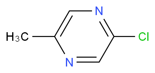 2-Chloro-5-methylpyrazine_分子结构_CAS_59303-10-5)