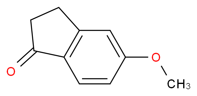 5-methoxy-2,3-dihydro-1H-inden-1-one_分子结构_CAS_5111-70-6