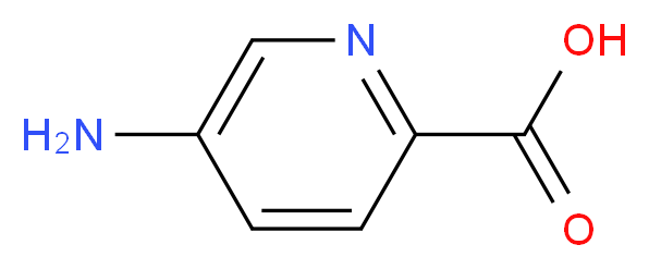 5-Amino-2-pyridinecarboxylic acid_分子结构_CAS_24242-20-4)