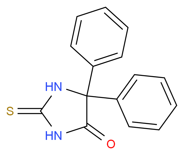 5,5-二苯基-2-硫代海因_分子结构_CAS_21083-47-6)