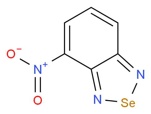 4-硝基-2,1,3-苯并硒二唑_分子结构_CAS_20718-41-6)