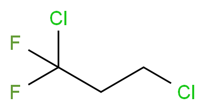 1,3-dichloro-1,1-difluoropropane_分子结构_CAS_819-00-1