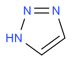 1H-1,2,3-Triazole 98%_分子结构_CAS_288-36-8)