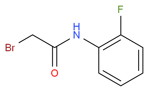 2-bromo-N-(2-fluorophenyl)acetamide_分子结构_CAS_73383-95-6)