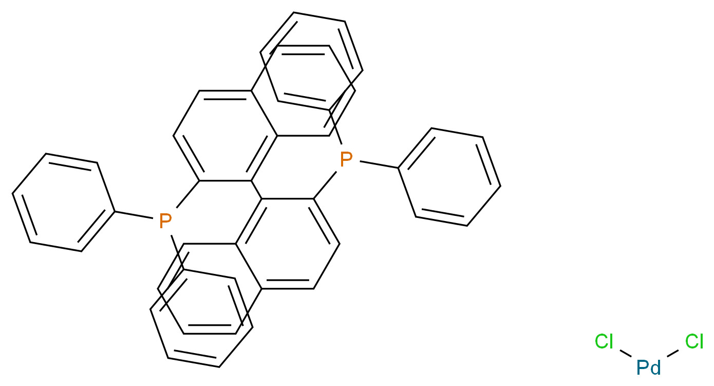 Dichloro[(S)-(-)-2,2′-bis(diphenylphosphino)-1,1′-binaphthyl]palladium(II)_分子结构_CAS_127593-28-6)