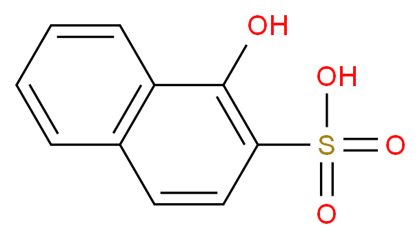 1-NAPHTHOL-2-SULFONIC ACID SODIUM SALT_分子结构_CAS_567-18-0)