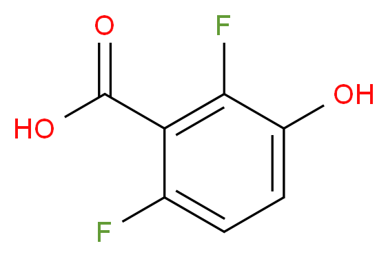 2,6-Difluoro-3-hydroxybenzoic acid_分子结构_CAS_749230-32-8)