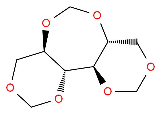 (1R,2R,7R,11R)-3,5,8,10,13,15-hexaoxatricyclo[9.4.0.0<sup>2</sup>,<sup>7</sup>]pentadecane_分子结构_CAS_5434-31-1