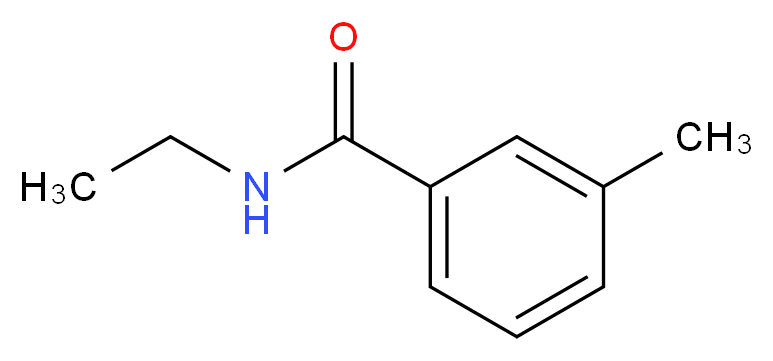 N-ethyl-3-methylbenzamide_分子结构_CAS_26819-07-8