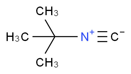 2-isocyano-2-methylpropane_分子结构_CAS_7188-38-7