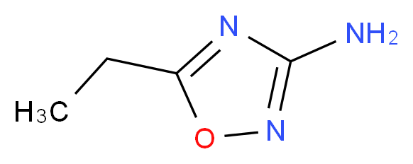 5-Ethyl-1,2,4-oxadiazol-3-amine_分子结构_CAS_)