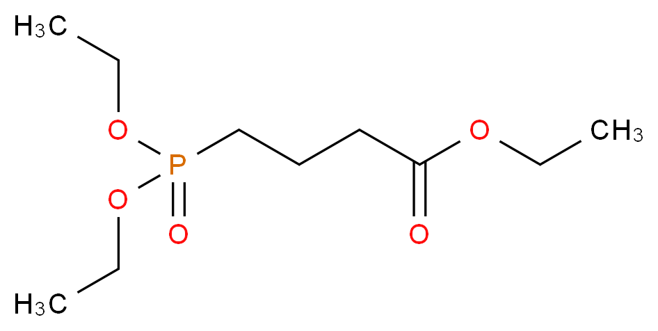 Triethyl 4-phosphonobutyrate_分子结构_CAS_2327-69-7)