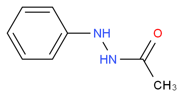 N-乙酰-N'-苯肼_分子结构_CAS_114-83-0)