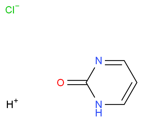 2-Hydroxypyrimidine hydrochloride_分子结构_CAS_38353-09-2)