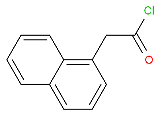 (Naphth-1-yl)acetyl chloride_分子结构_CAS_5121-00-6)