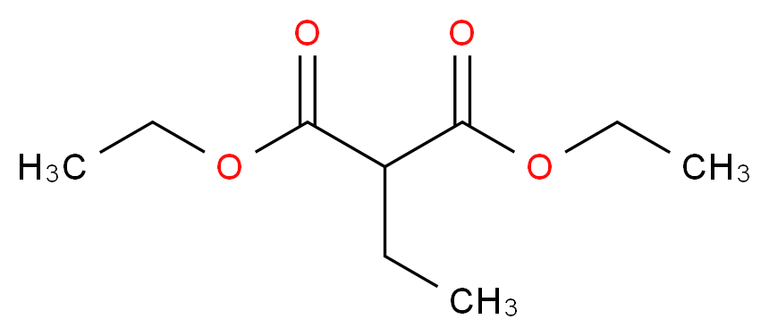 1,3-diethyl 2-ethylpropanedioate_分子结构_CAS_133-13-1