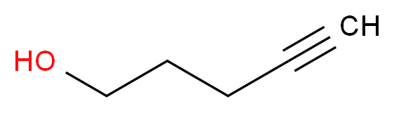 4-戊炔-1-醇_分子结构_CAS_5390-04-5)