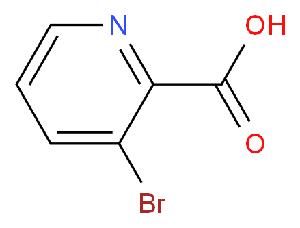 3-Bromo-pyridine-2-carboxylic acid_分子结构_CAS_30683-23-9)