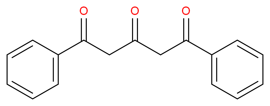 1,5-diphenylpentane-1,3,5-trione_分子结构_CAS_1467-40-9