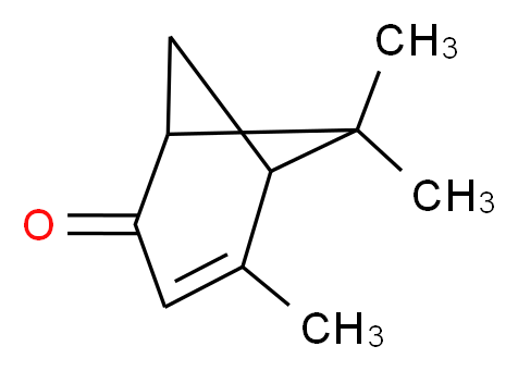 4,6,6-trimethylbicyclo[3.1.1]hept-3-en-2-one_分子结构_CAS_)
