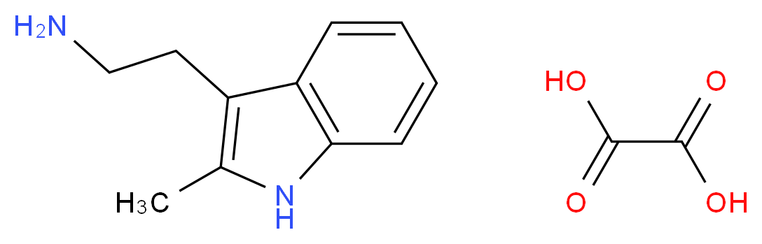 2-(2-Methyl-1H-indol-3-yl)ethanamine oxalate_分子结构_CAS_859040-56-5)