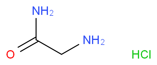 甘氨酰胺 盐酸盐_分子结构_CAS_1668-10-6)