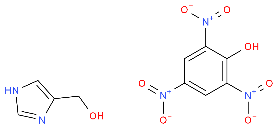 1H-imidazol-4-ylmethanol; 2,4,6-trinitrophenol_分子结构_CAS_6293-52-3