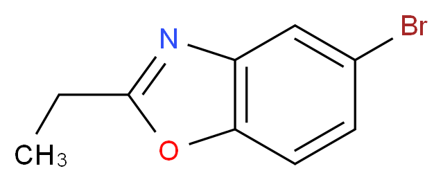 5-Bromo-2-ethyl-1,3-benzoxazole_分子结构_CAS_938458-80-1)