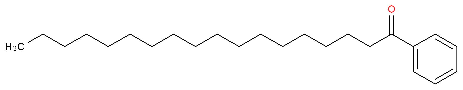 1-phenyloctadecan-1-one_分子结构_CAS_6786-36-3