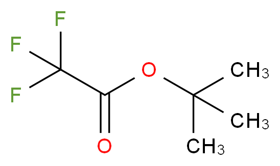 tert-butyl 2,2,2-trifluoroacetate_分子结构_CAS_400-52-2