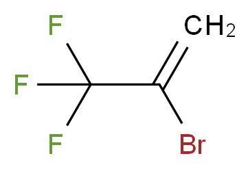2-bromo-3,3,3-trifluoroprop-1-ene_分子结构_CAS_1514-82-5