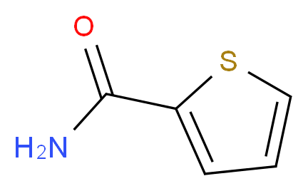 2-噻吩甲酰胺_分子结构_CAS_5813-89-8)