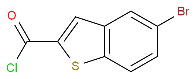 5-bromo-1-benzothiophene-2-carbonyl chloride_分子结构_CAS_7312-14-3)