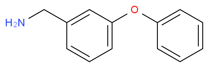 (3-phenoxyphenyl)methanamine_分子结构_CAS_376637-85-3