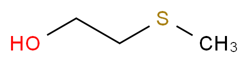 2-(methylsulfanyl)ethan-1-ol_分子结构_CAS_5271-38-5