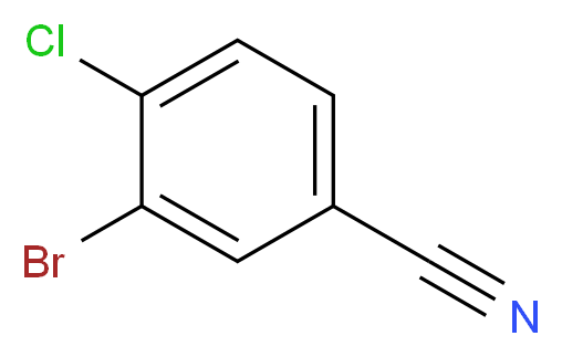 3-Bromo-4-chlorobenzonitrile_分子结构_CAS_948549-53-9)