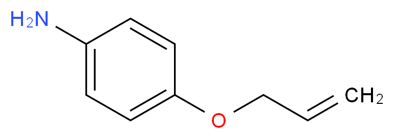 4-(prop-2-en-1-yloxy)aniline_分子结构_CAS_1688-69-3