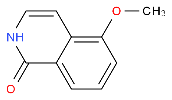 5-METHOXY-2H-ISOQUINOLIN-1-ONE_分子结构_CAS_118313-35-2)