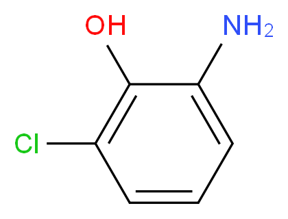 2-amino-6-chlorophenol_分子结构_CAS_38191-33-2