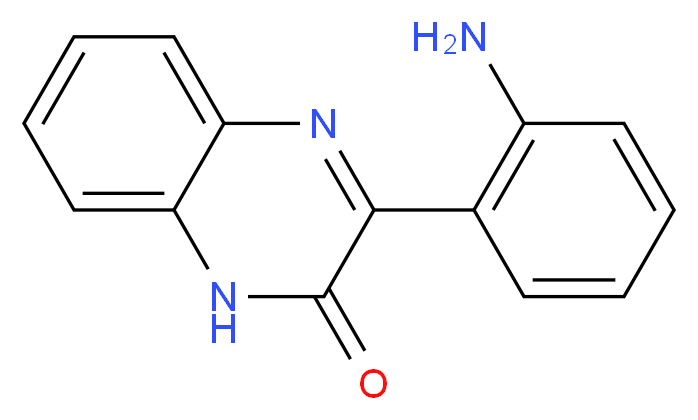 3-(2-aminophenyl)quinoxalin-2(1H)-one_分子结构_CAS_91658-79-6)